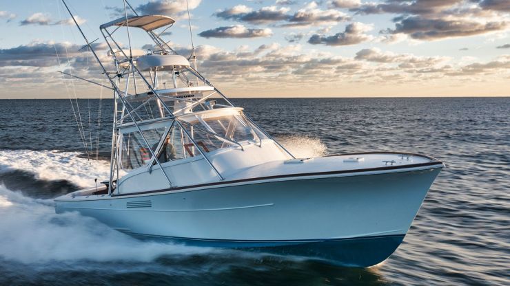Pre-Owned 34′ Gamefisherman For Sale – LOW HOURS